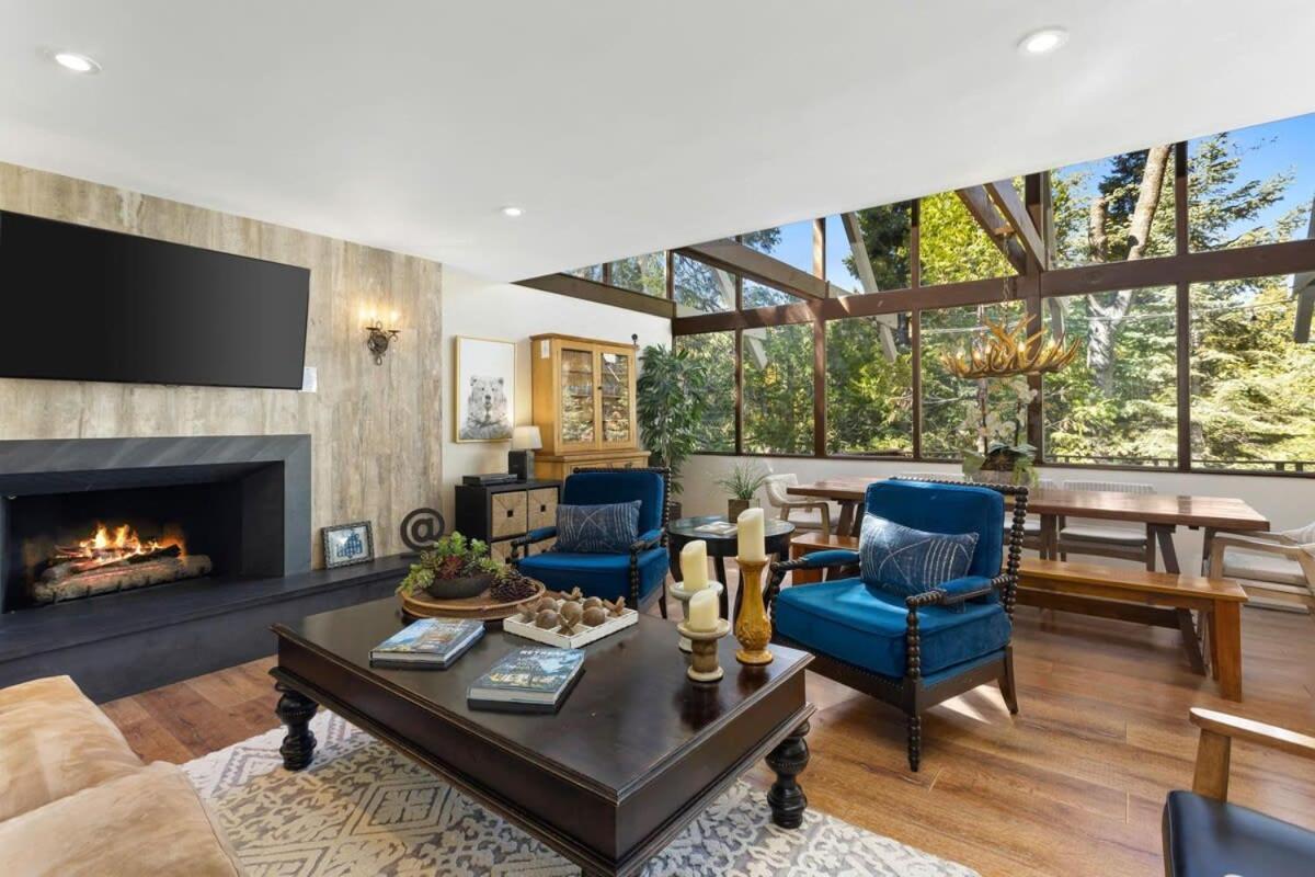 Snowflower Cabin Modern Luxe, 2 Level, 1500 Sqft, Ac, View, Dogs, Walk To Village Лейк Ароухед Екстериор снимка